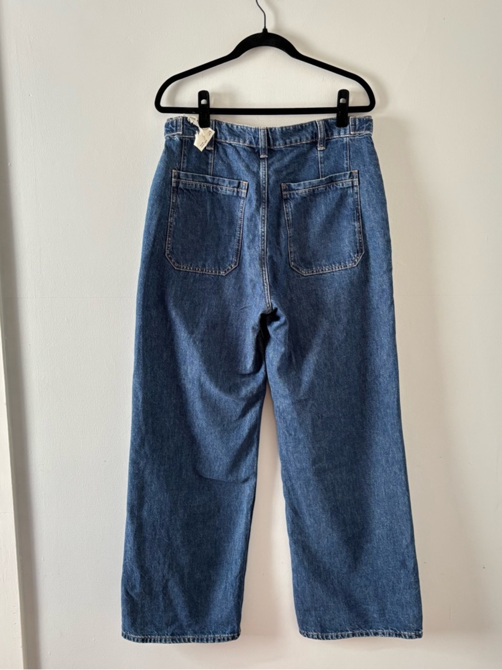 We The Free NEW Palmer Cuffed Jeans Mid-Rise Relaxed Wide Leg Denim Vintage Wash - Picture 5 of 8